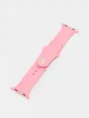 Розовый ремешок, бампер и стекло Apple Watch Classic 38 40 42 44 mm Series 1, 2, 3, 4, 5, 6, SE