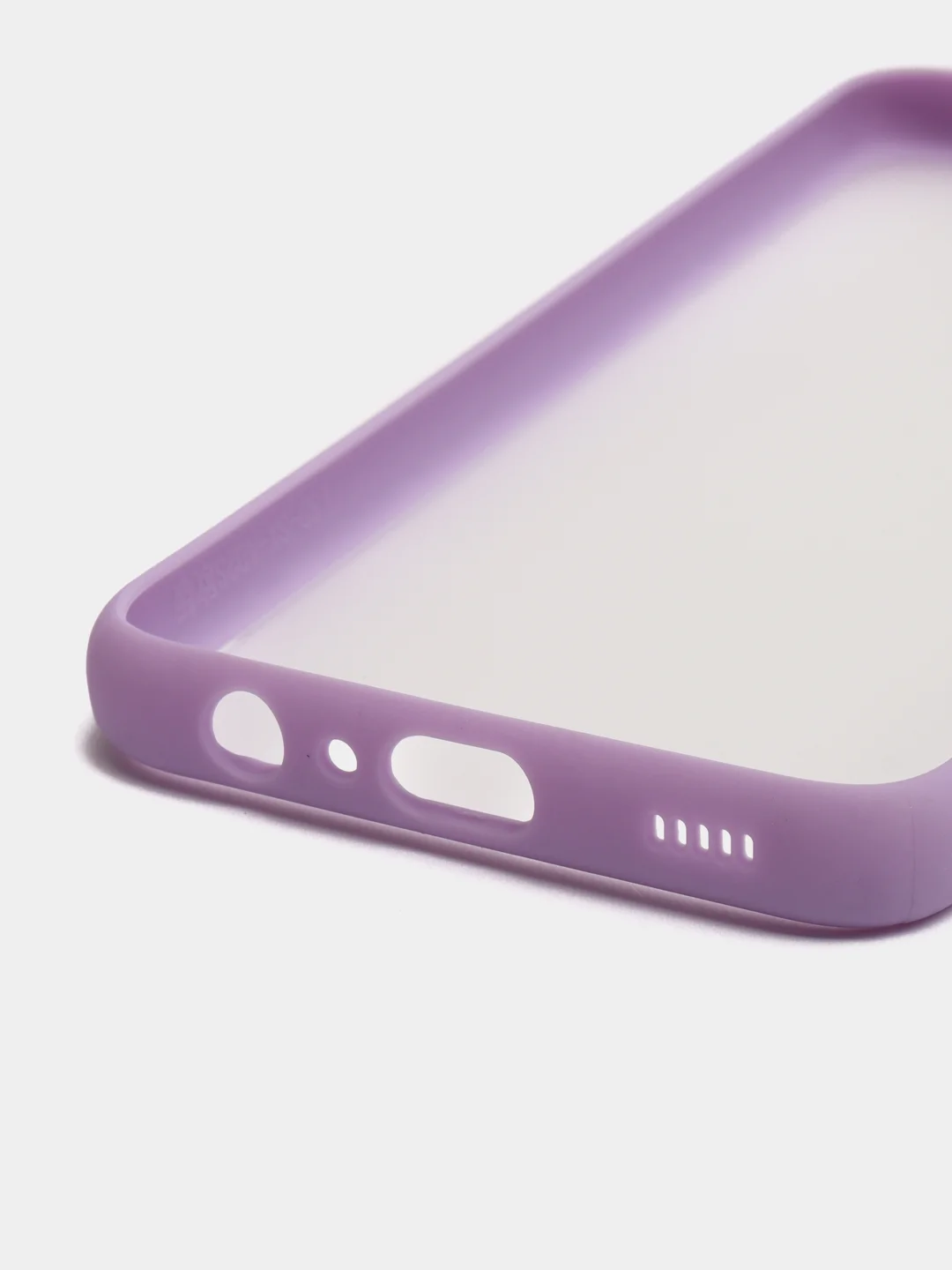 Лавандовый чехол для Samsung A03S, A52, A51, A50, A71, A72, A02S, A22 4G рамка