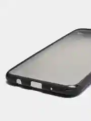 Угольный чехол блестящий Samsung Galaxy A01, A10, M10, A10S, A11, M11 накладка c блёстками
