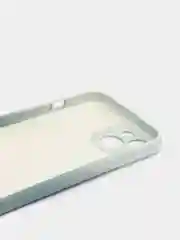 Серый чехол для iPhone 11 / 12 / 13 Pro Max силиконовый айфон про макс