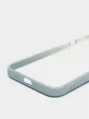 Серый чехол для iPhone 11 / 12 / 13 Pro Max силиконовый айфон про макс