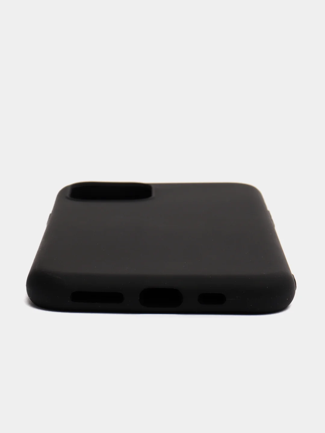 Фиолетовый чехол силиконовый на Iphone