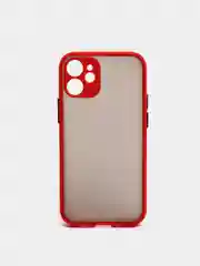 Красный чехол защитный матовый, жесткий, для iPhone Айфон XS Max / 11 / 11 Pro / 11 Pro Max / 12
