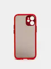 Красный чехол защитный матовый, жесткий, для iPhone Айфон XS Max / 11 / 11 Pro / 11 Pro Max / 12