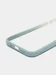 Серый чехол для iPhone 11 / 12 / 13 Pro Max силиконовый айфон про макс