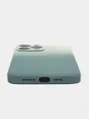 Серый чехол для iPhone 11 / 12 / 13 Pro Max силиконовый айфон про макс