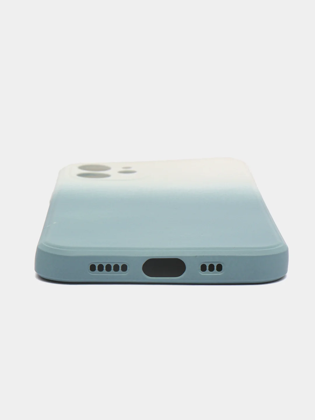 Серый чехол для iPhone 11 / 12 / 13 Pro Max силиконовый айфон про макс