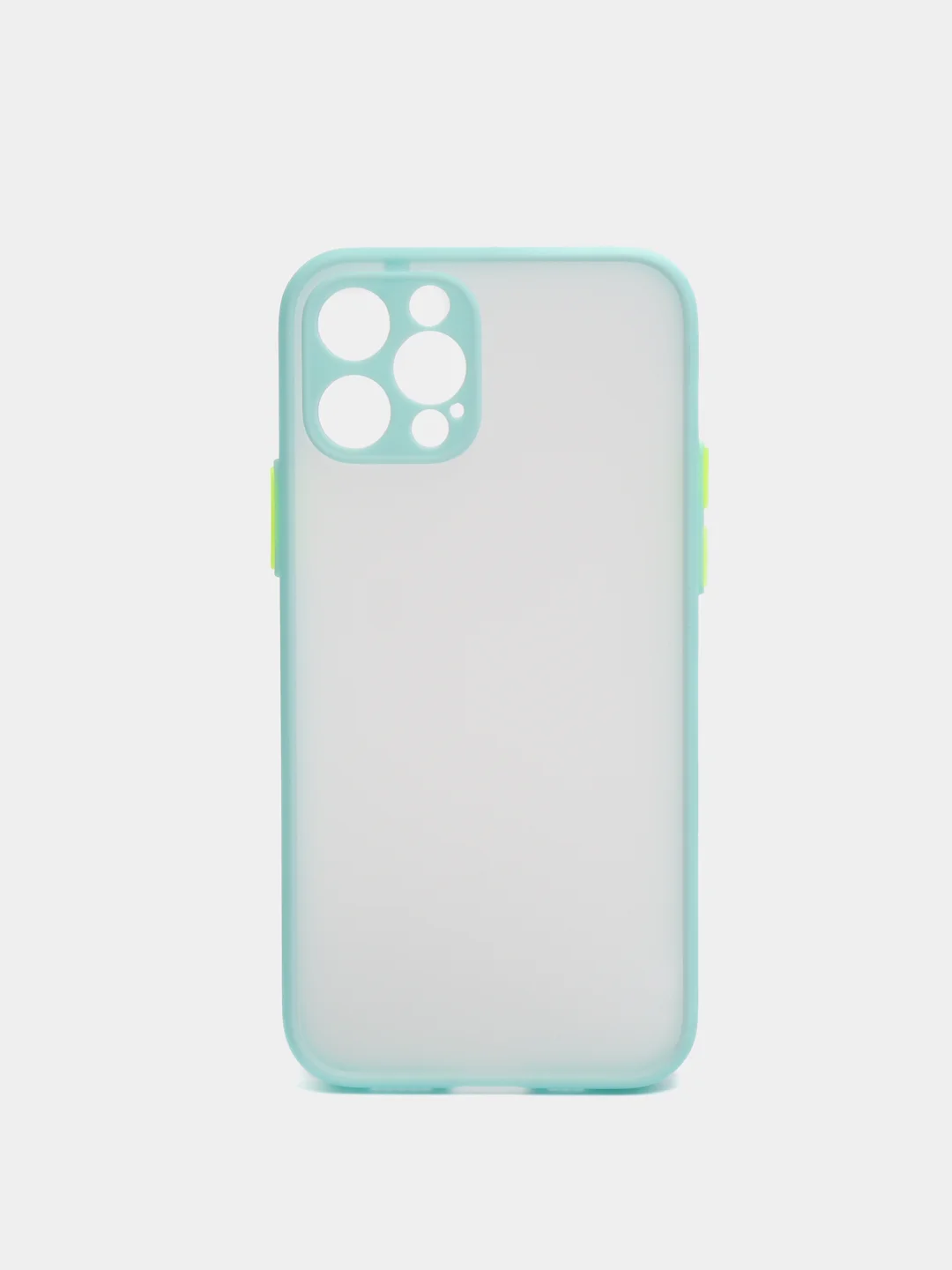 Бирюзовый чехол защитный матовый, жесткий, для iPhone Айфон XS Max / 11 / 11 Pro / 11 Pro Max / 12