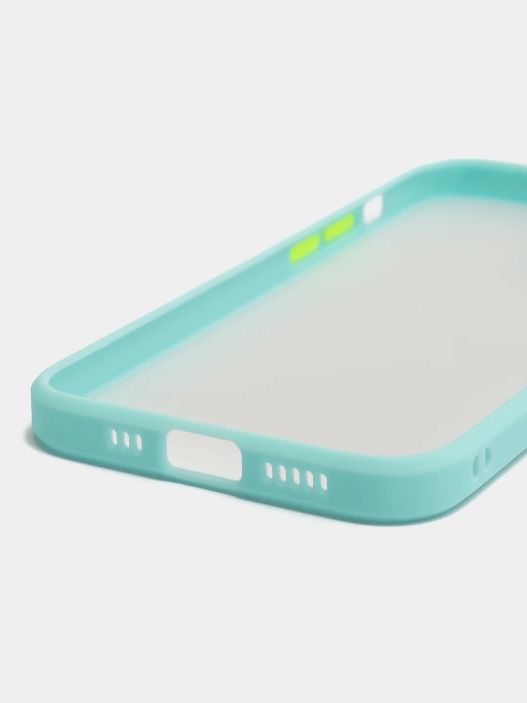 Бирюзовый чехол защитный матовый, жесткий, для iPhone Айфон XS Max / 11 / 11 Pro / 11 Pro Max / 12