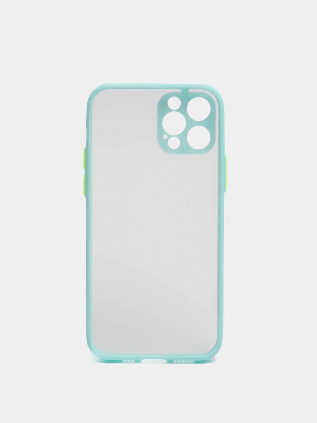 Бирюзовый чехол защитный матовый, жесткий, для iPhone Айфон XS Max / 11 / 11 Pro / 11 Pro Max / 12