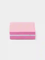 Розовый баф мини для ногтей, 100/180 грит