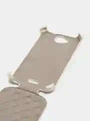 Белый флип-чехол для FLY IQ
