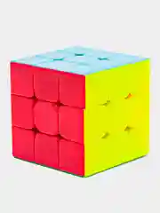 Кубик из матового цветного пластика, 3 х 3