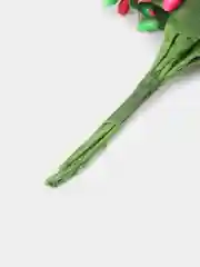Зеленый тычинки гладкие двухцветные. 12 штук
