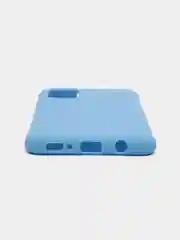 Голубой мягкий и тонкий силиконовый чехол для Samsung Galaxy A31, A41, A51, A71, M31S, M40S