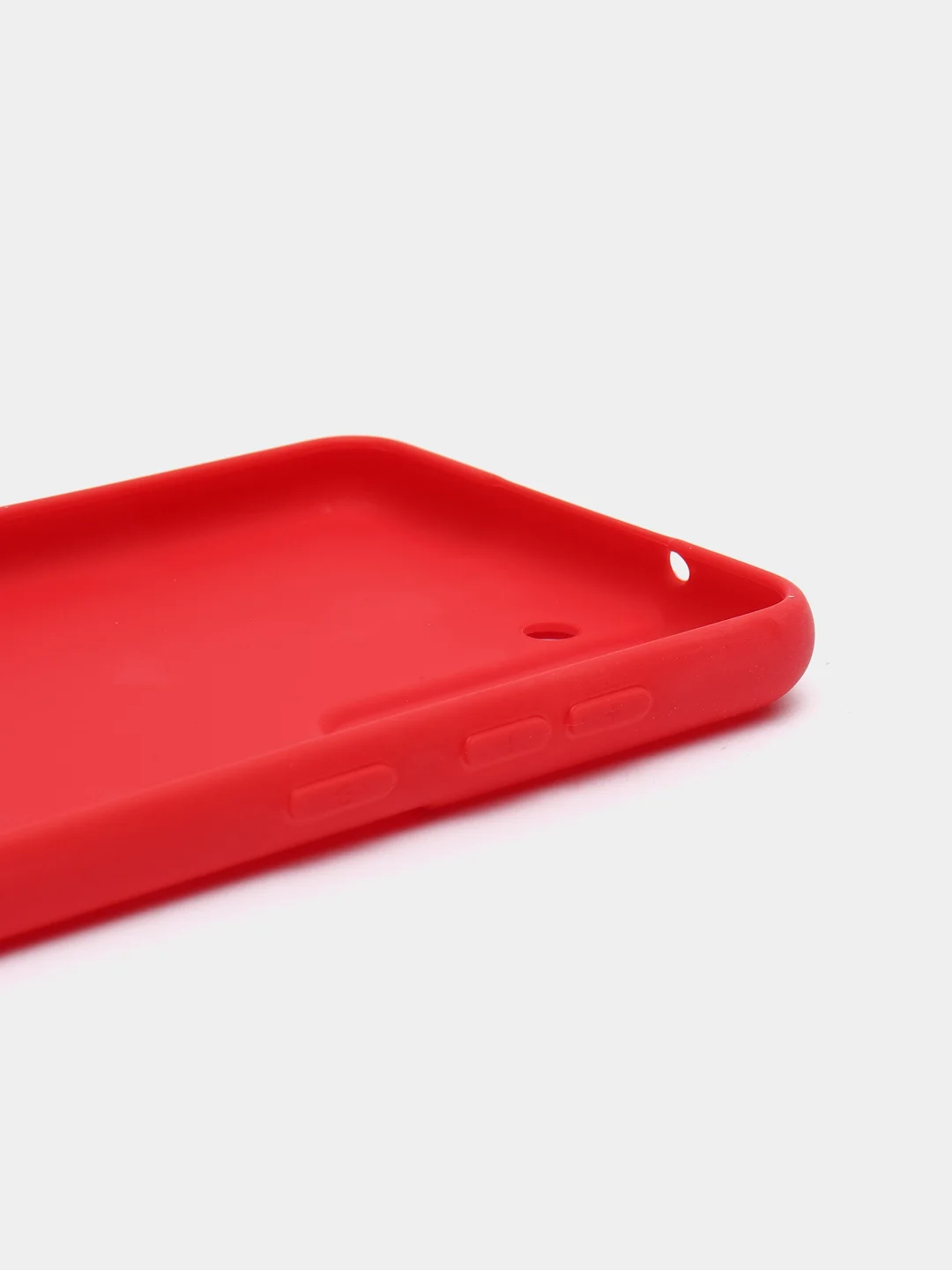 Красный чехол для Samsung S21 FE цветной матовый
