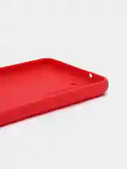 Красный чехол для Samsung S21 FE цветной матовый