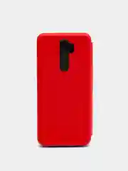 Красный чехол книжка Xiaomi Redmi Note 8 Pro, Redmi Note 8T