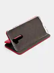 Красный чехол книжка Xiaomi Redmi Note 8 Pro, Redmi Note 8T