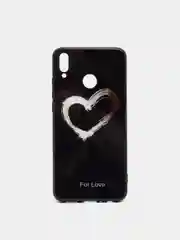 Черный чехол Honor 8X с принтами