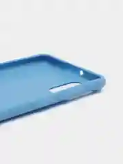 Голубой мягкий и тонкий силиконовый чехол для Samsung Galaxy A31, A41, A51, A71, M31S, M40S