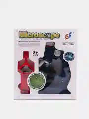 Микроскоп детский с набором для исследований, с держателем для телефона и аксессуарами