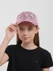 Розовый кепка