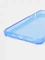 Синий чехол силиконовый, прозрачный " Неон" для Айфон  iPhone  11 / 11 Pro / 11 Pro Max / 12