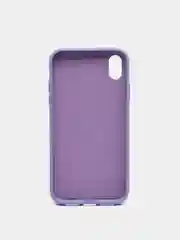 Фиолетовый чехол для iPhone 11, 11 Pro Max, 12, 12 Pro, XR, силикон с картинкой / рисунком