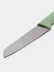 Зеленый нож из нержавеющей стали для фруктов