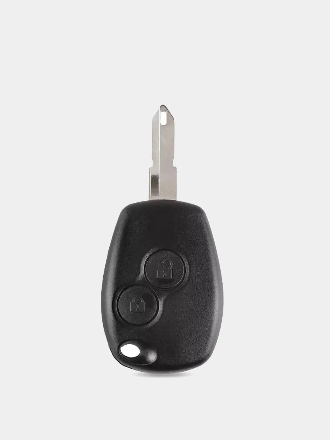 Синий ключ авто корпус брелок 2 кн Renault Lada Рено Nissan Megane Duster Logan Лада Laguna Clio