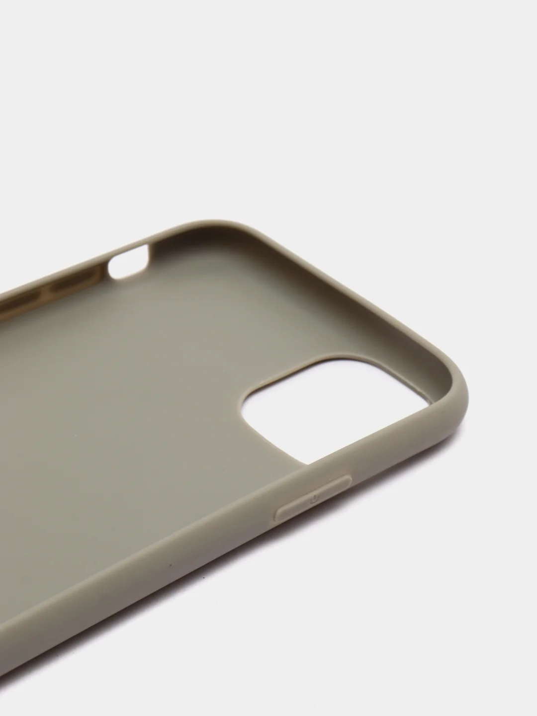 Серый матовый чехол с сердцем на Apple iphone 11, 11Pro, 11ProMax, XS, XSMax, XR, X, 7/8Plus,7/8