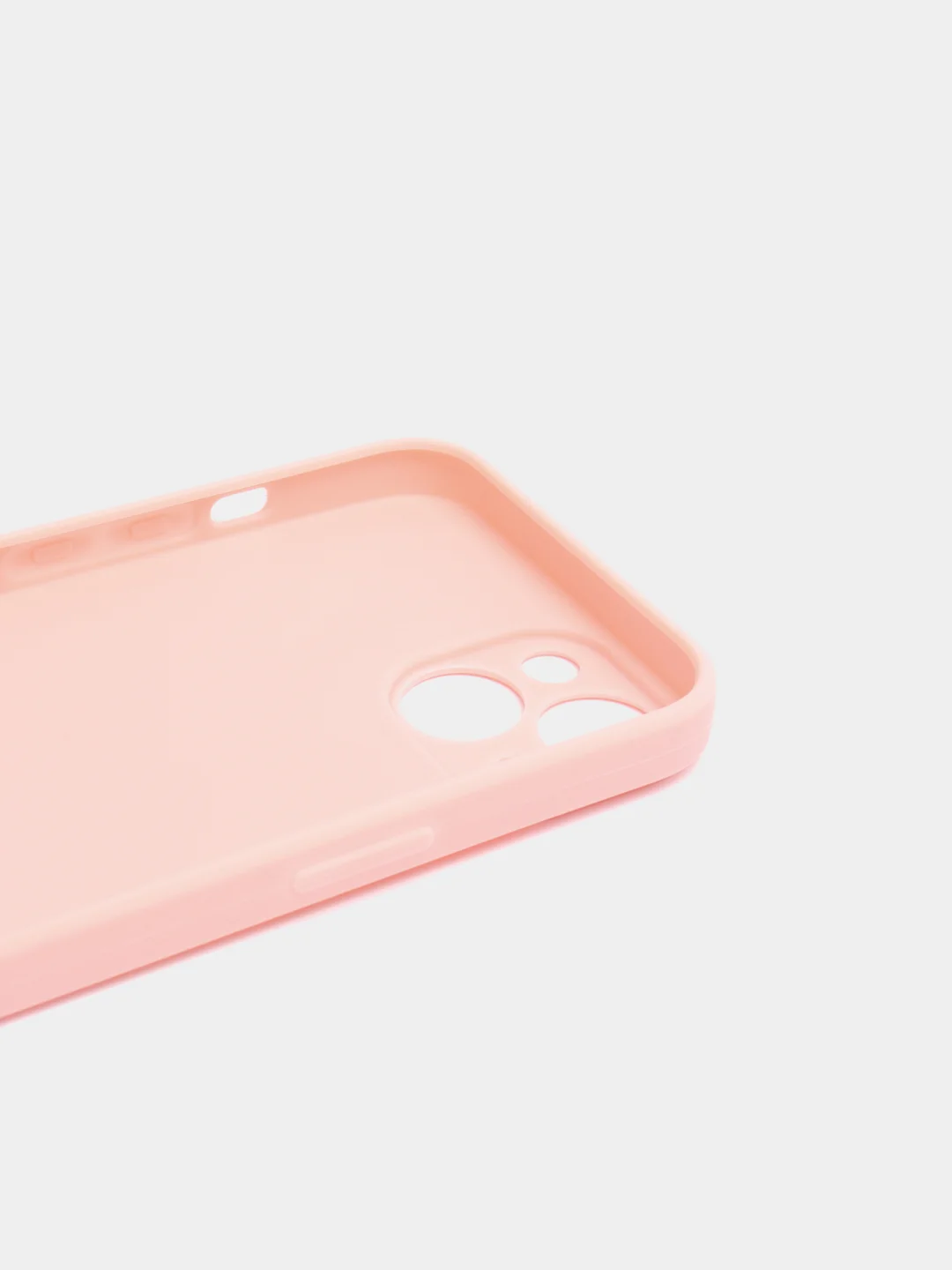 Розовый чехол Silicone Case для iPhone 12, 12 Pro, Max, 12 mini, 13, 13 Pro, Max с защитой камеры