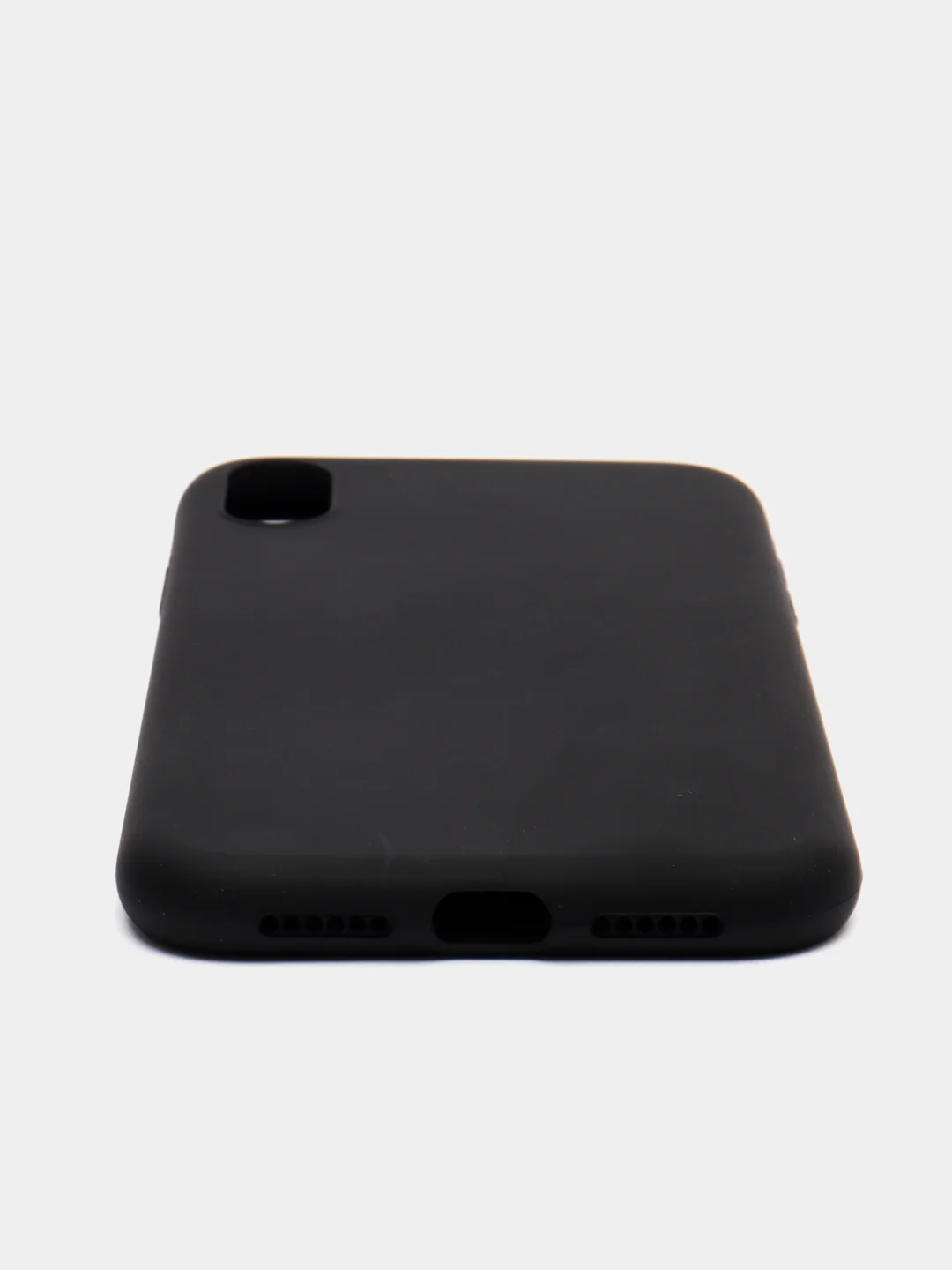 Фиолетовый чехол силиконовый на Iphone