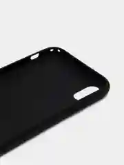 Фиолетовый чехол силиконовый на Iphone