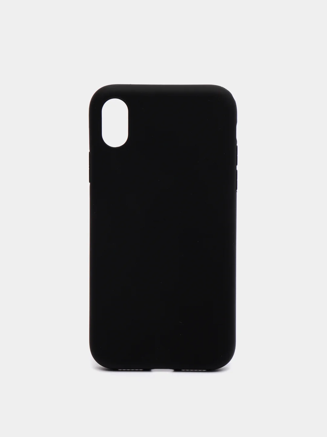Фиолетовый чехол силиконовый на Iphone