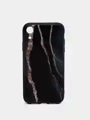Черный яркий чехол цветные принты картинки iPhone 5S, SE 6 6S 7 8 Plus X XS XR 11 12 Mini Pro Max