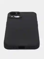 Черный чехол Silicone Case для iPhone 12, 12 Pro, Max, 12 mini, 13, 13 Pro, Max с защитой камеры