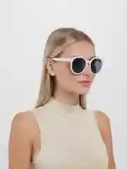Белый очки солнечные женские