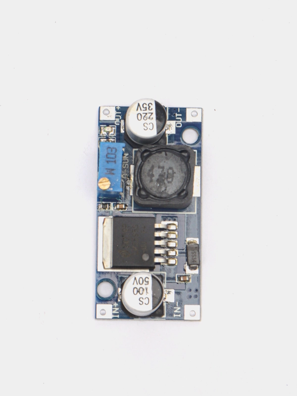 Понижающий регулируемый преобразователь LM2596  Ардуино (Arduino)
