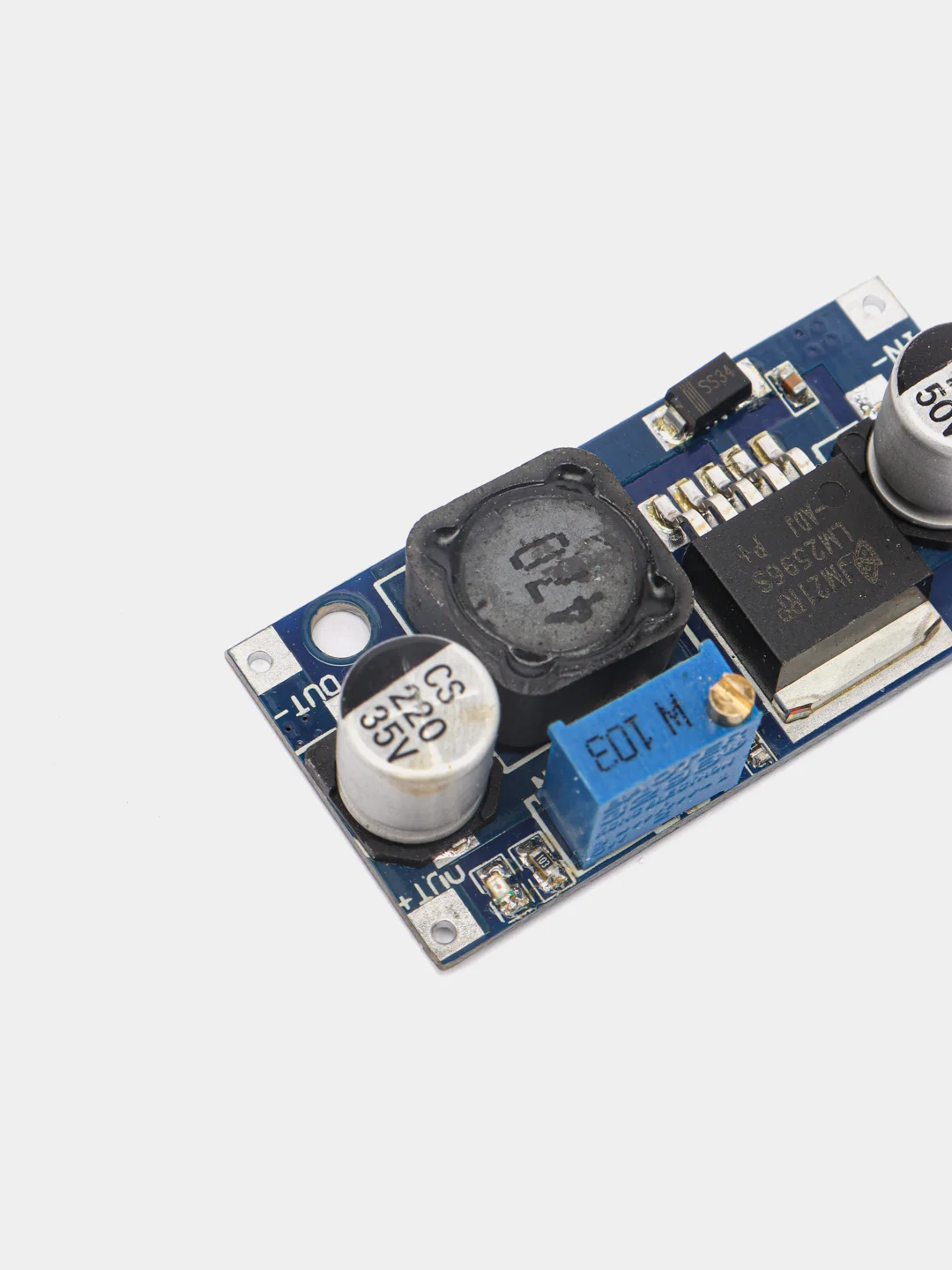 Понижающий регулируемый преобразователь LM2596  Ардуино (Arduino)