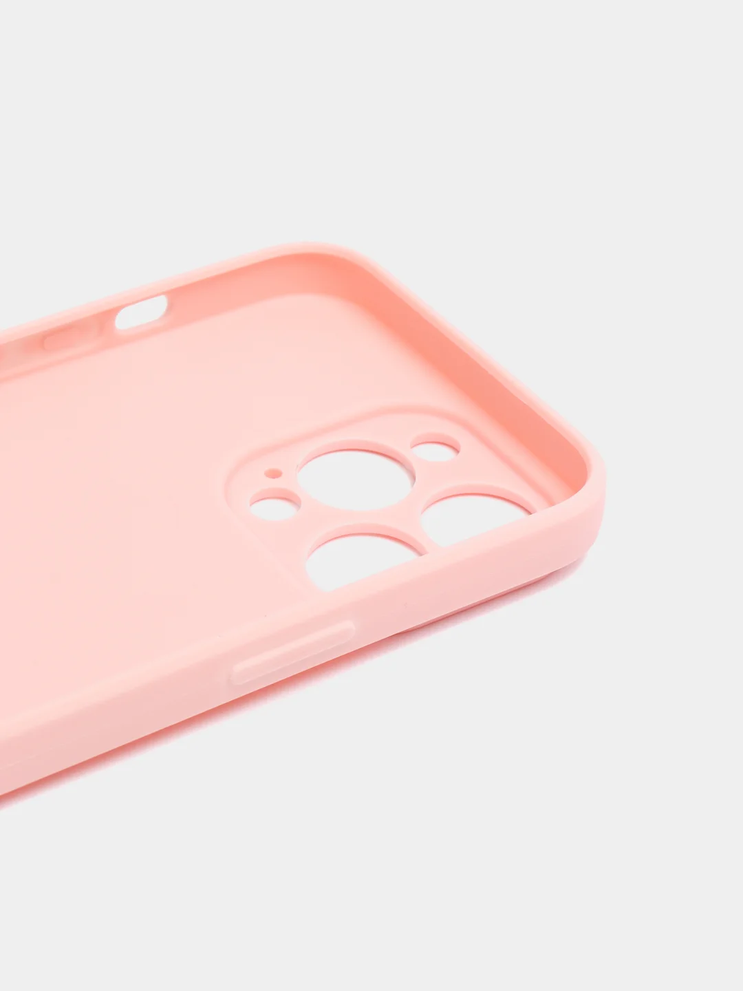 Розовый чехол Silicone Case для iPhone 12, 12 Pro, Max, 12 mini, 13, 13 Pro, Max с защитой камеры