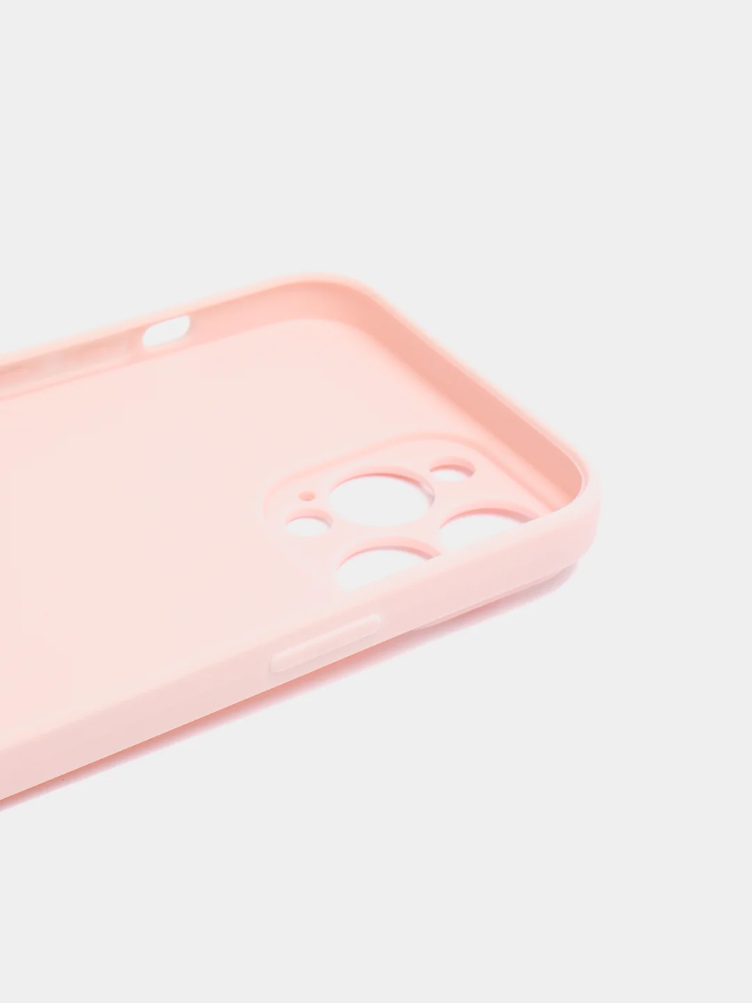Розовый чехол Silicone Case для iPhone 12, 12 Pro, Max, 12 mini, 13, 13 Pro, Max с защитой камеры