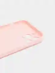 Розовый чехол Silicone Case для iPhone 12, 12 Pro, Max, 12 mini, 13, 13 Pro, Max с защитой камеры