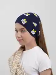 Синий косынка для девочки летняя