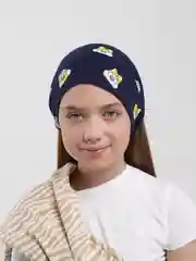 Синий косынка для девочки летняя