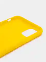Желтый яркий силиконовый чехол для iPhone, 14 цветов