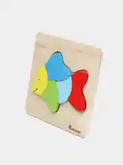 Синий детские деревянные пазлы