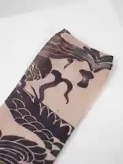 Коралловый тату-рукава с рисунком