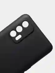 Черный чехол для Realme GT 5G (Реамле ГТ 5Г), прозрачный противоударный, черный
